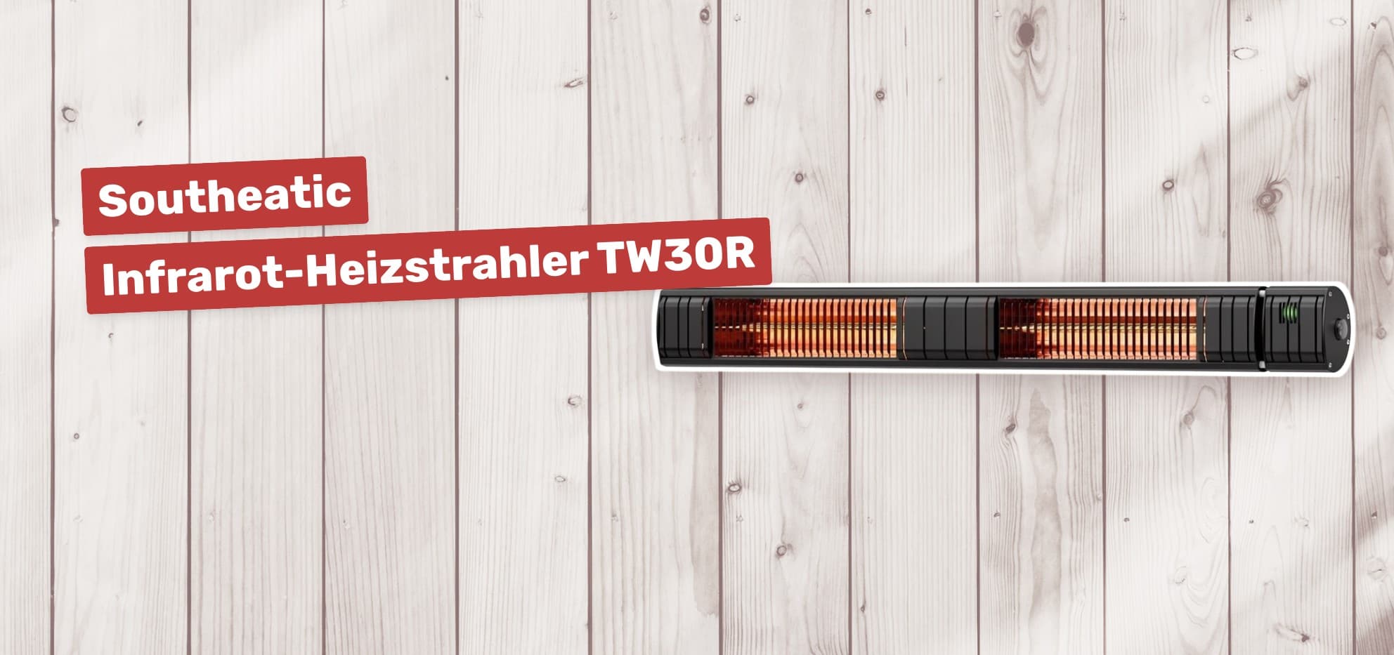 Southeatic Infrarot-Heizstrahler TW30R
