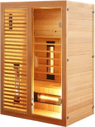 Dewello Infrarotkabine Infrarotsauna Hamlin 130x105cm