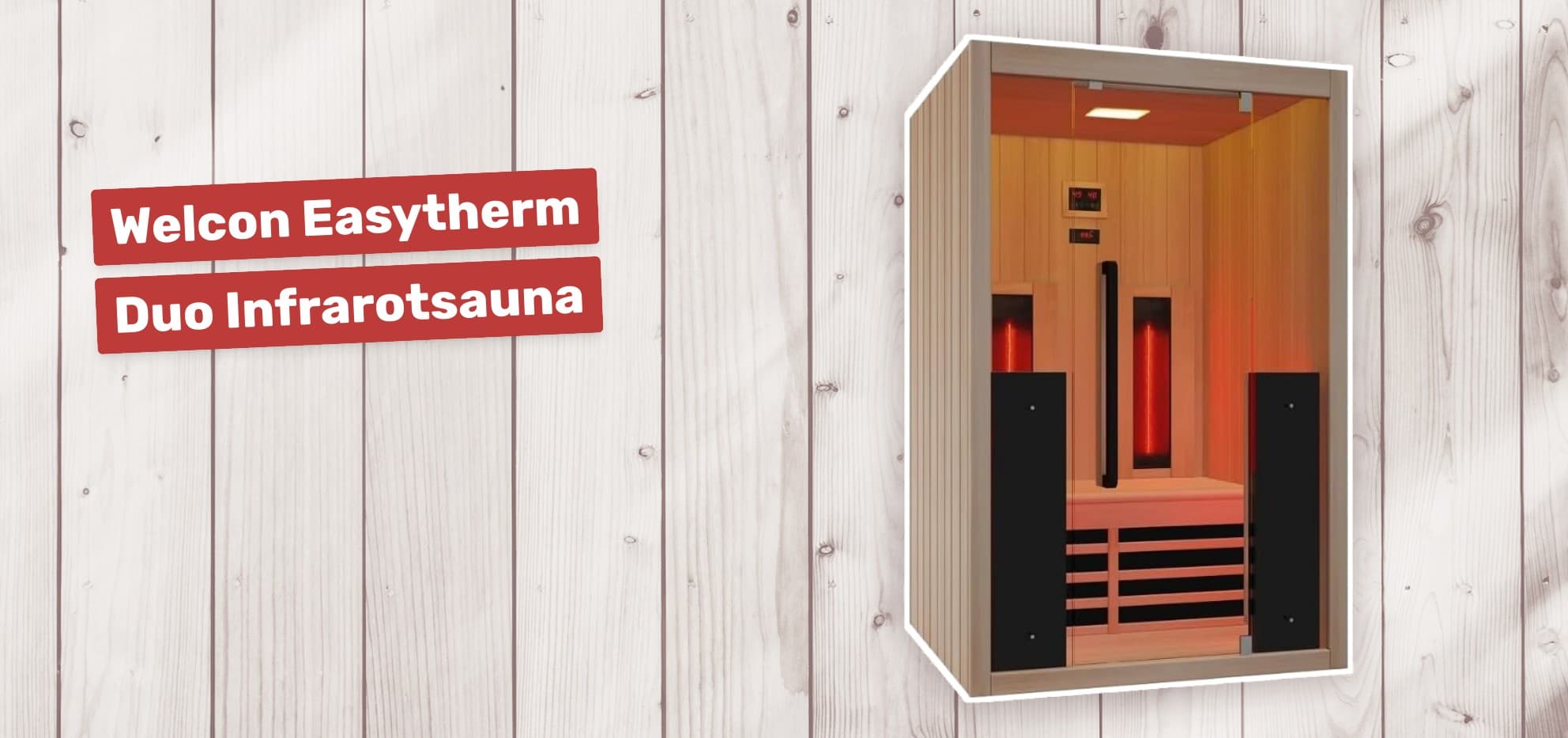 Welcon Easytherm Duo Infrarotsauna