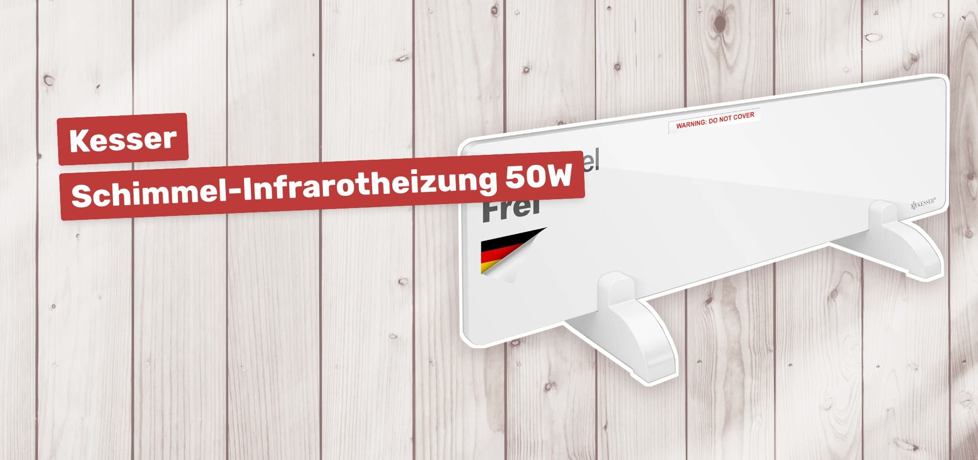 Kesser Schimmel-Infrarotheizung 50W